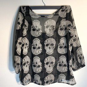 Love Culture Black Blouse Small